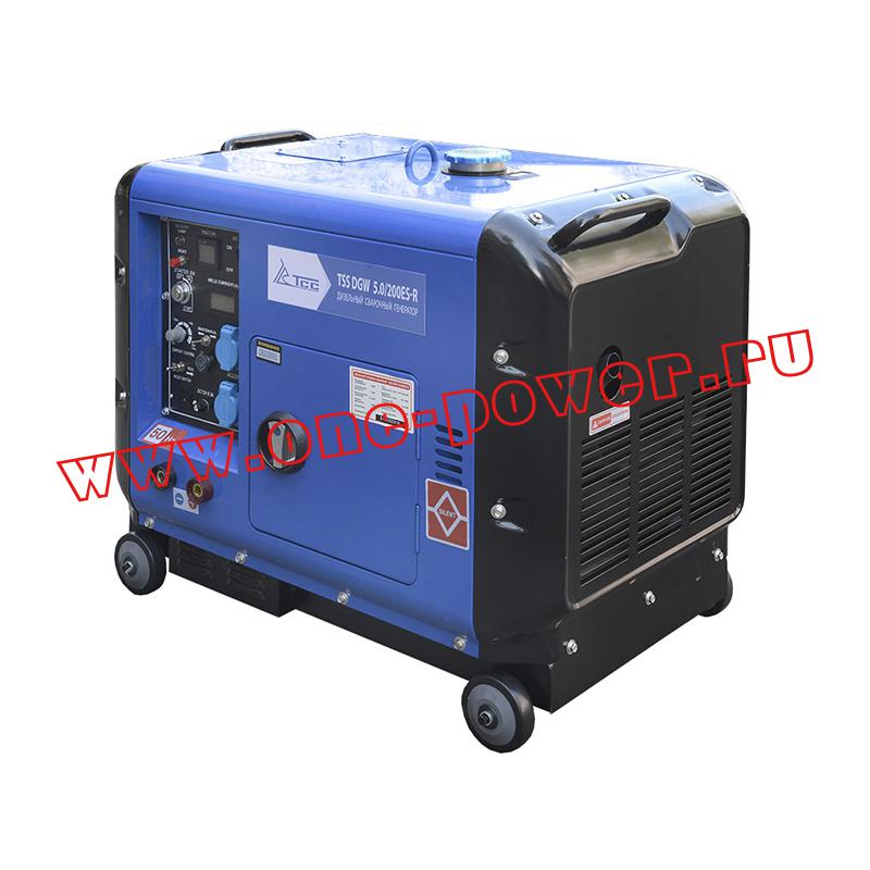 Дизельный сварочный генератор TSS DGW 5.0/200ES-R