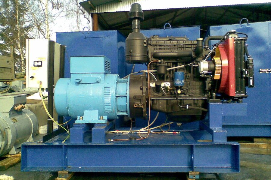 Поставка генератора для шиномонтажной мастерской в Ставрополь